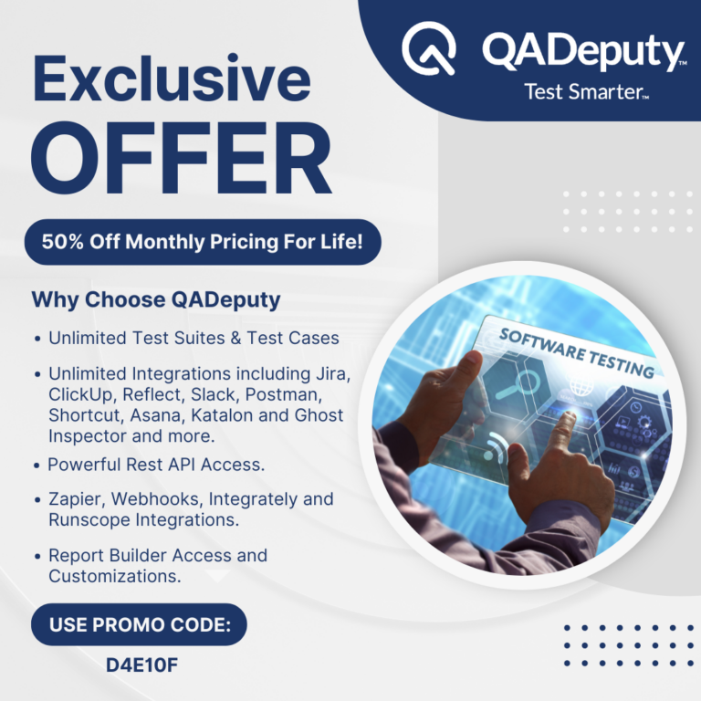 Promo page for QAD